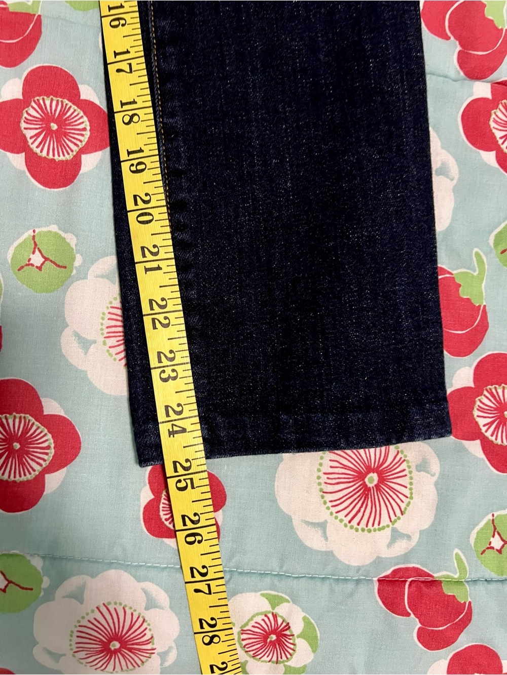 Tory Burch Dark Indigo Super Skinny jeans size 27 - Picture 6 of 6